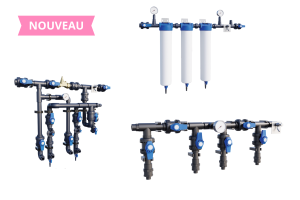 Panoplie de raccordement