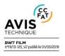Avis technique - BWT Film